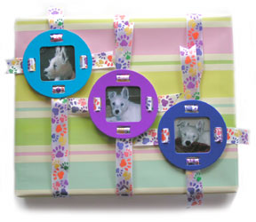 Picture frame dogs package