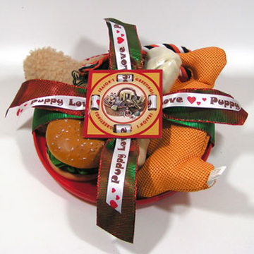 Fobbie Gift Wrapped dog toys
