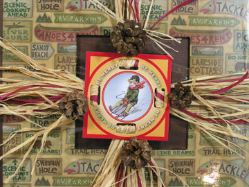 Fobbie Gift Wrapped Scrapbook close up